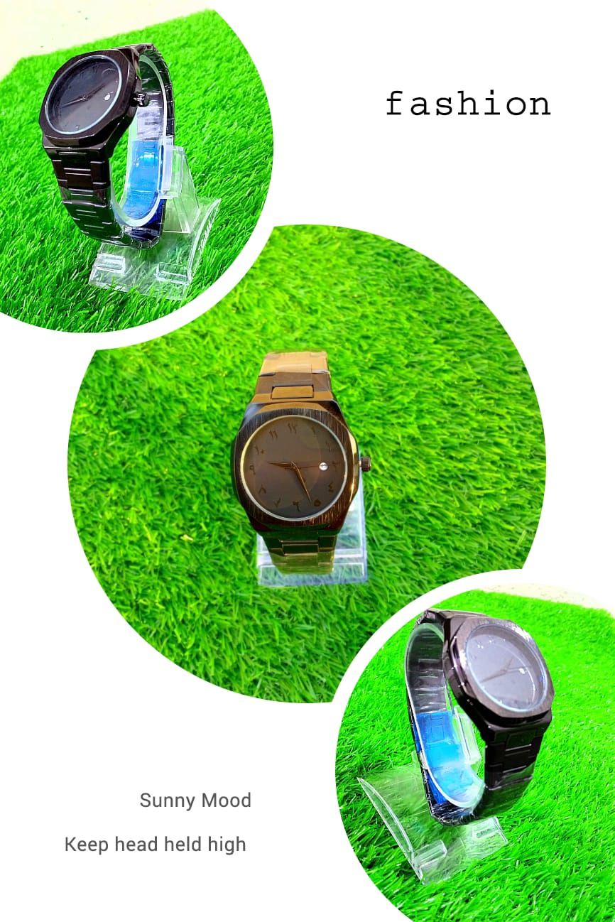Black Arabic Aura Watch