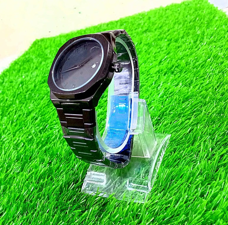 Black Arabic Aura Watch